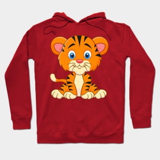 Cute Baby Tiger Hoodie